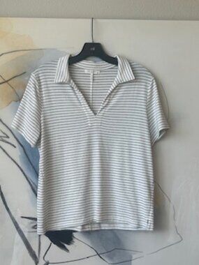 Rag & Bone Stripe Polo Shirt